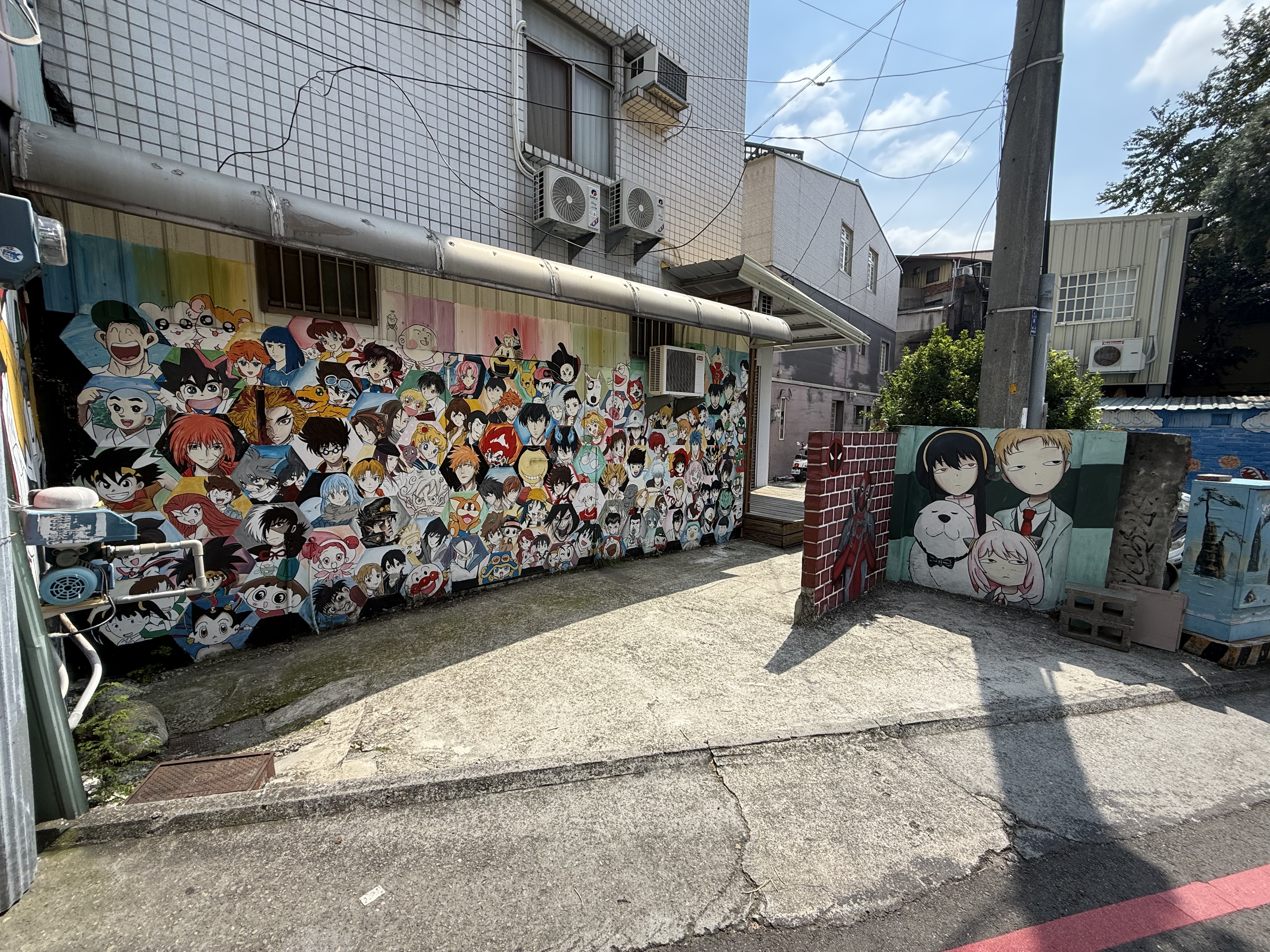 臺中·動漫彩繪巷